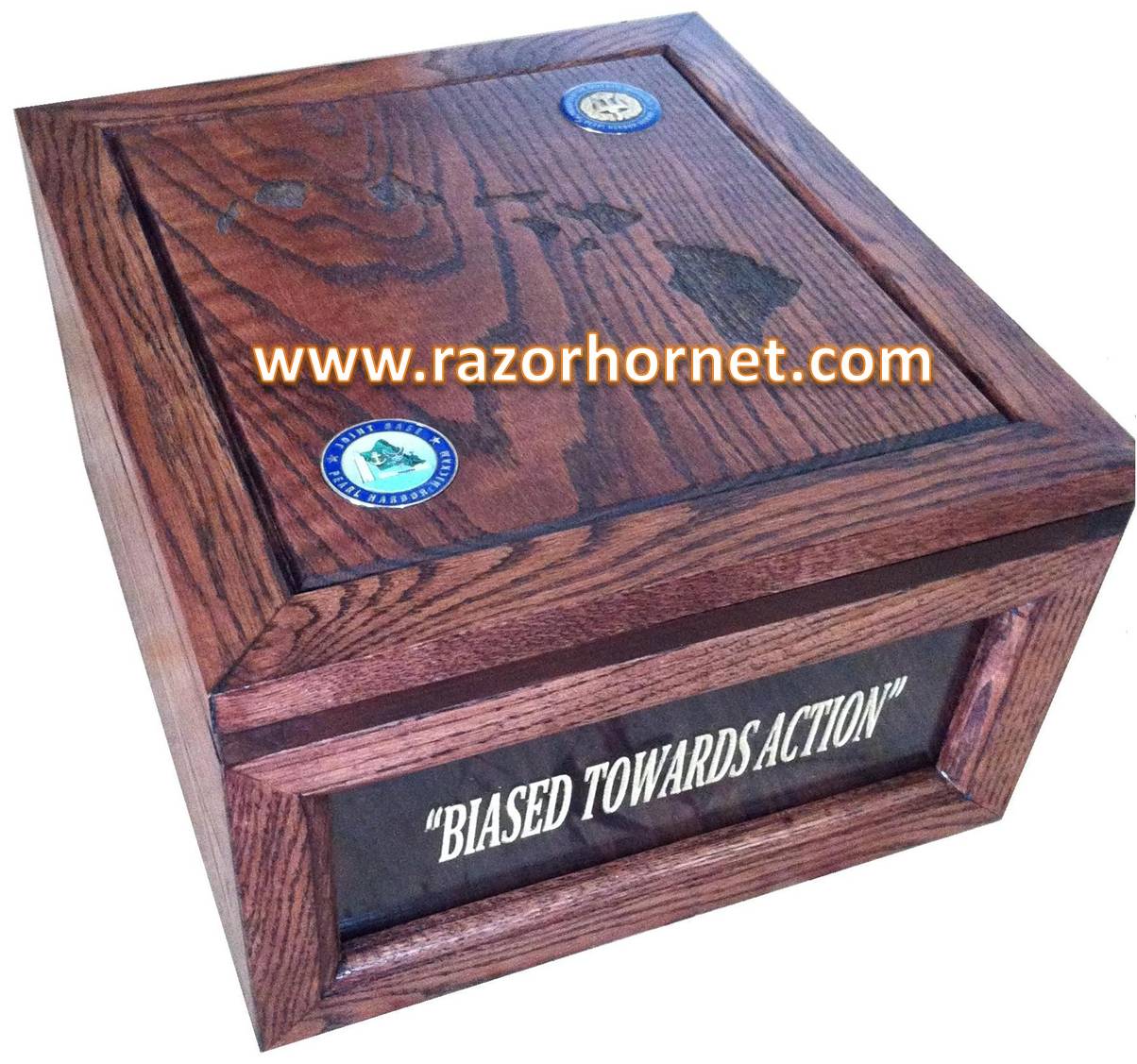 Officer Departing gift military hat box